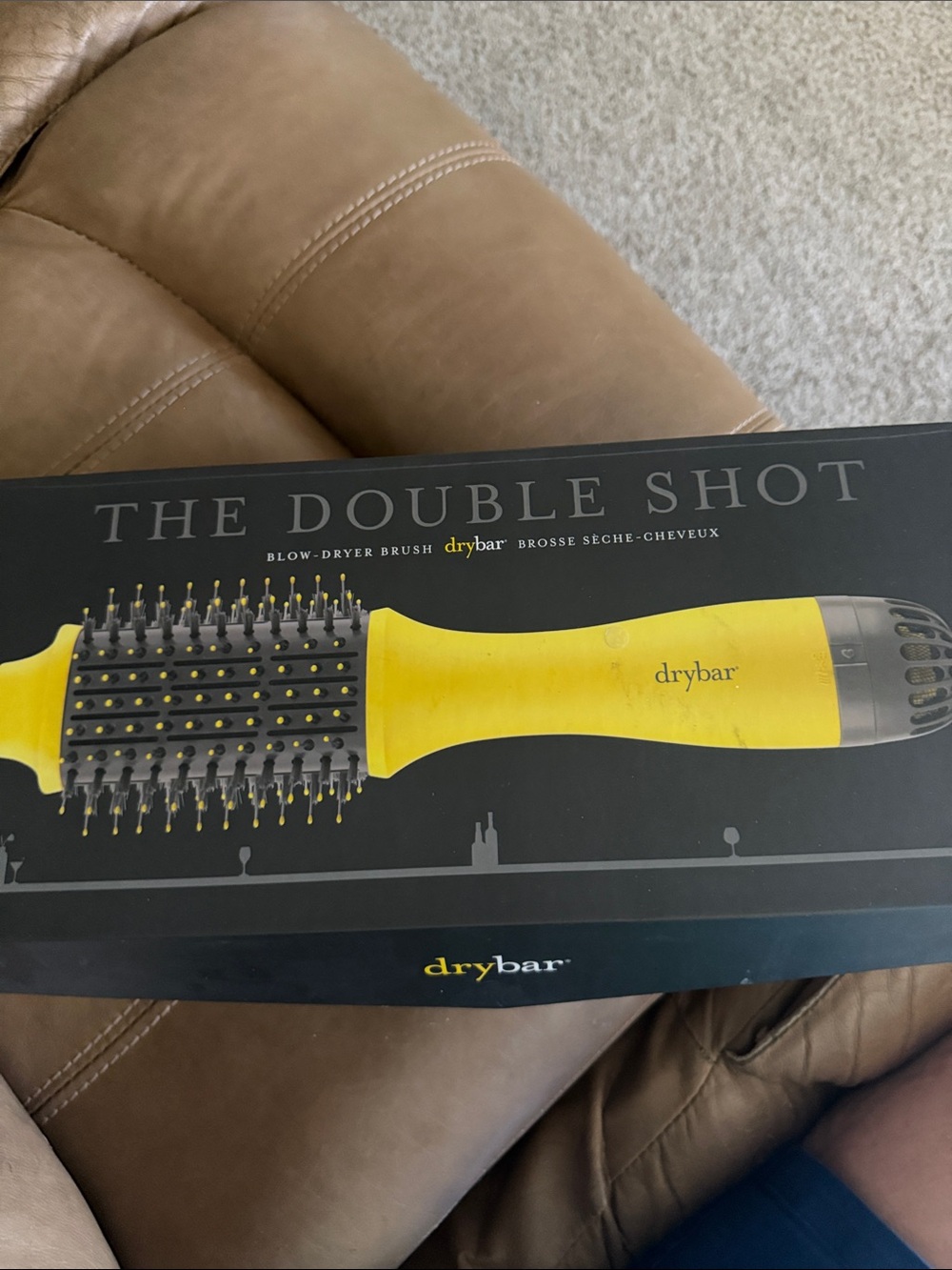 Grooming brush/heat styling tool